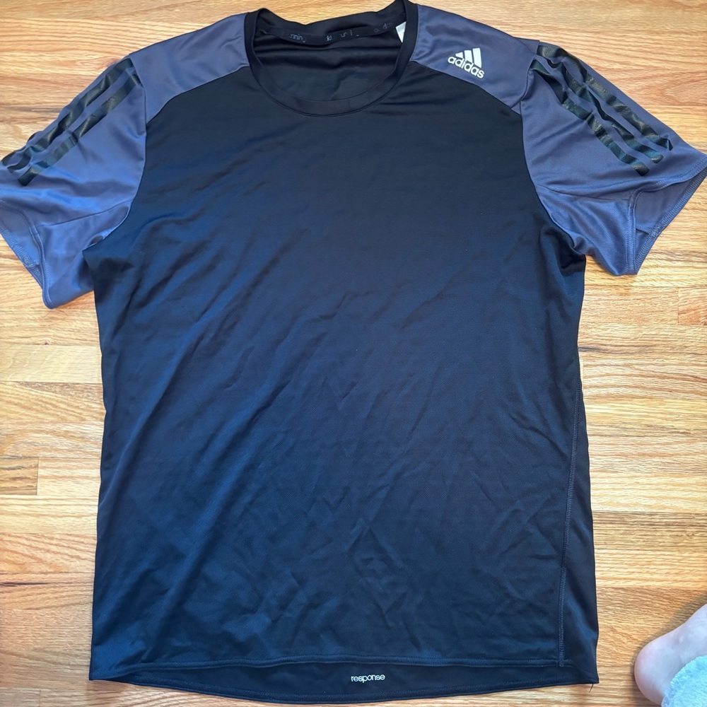 Adidas Men's Black Performance Shirt